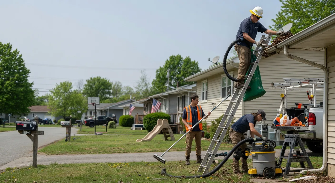 Gutter Installation in Roodhouse, IL near me